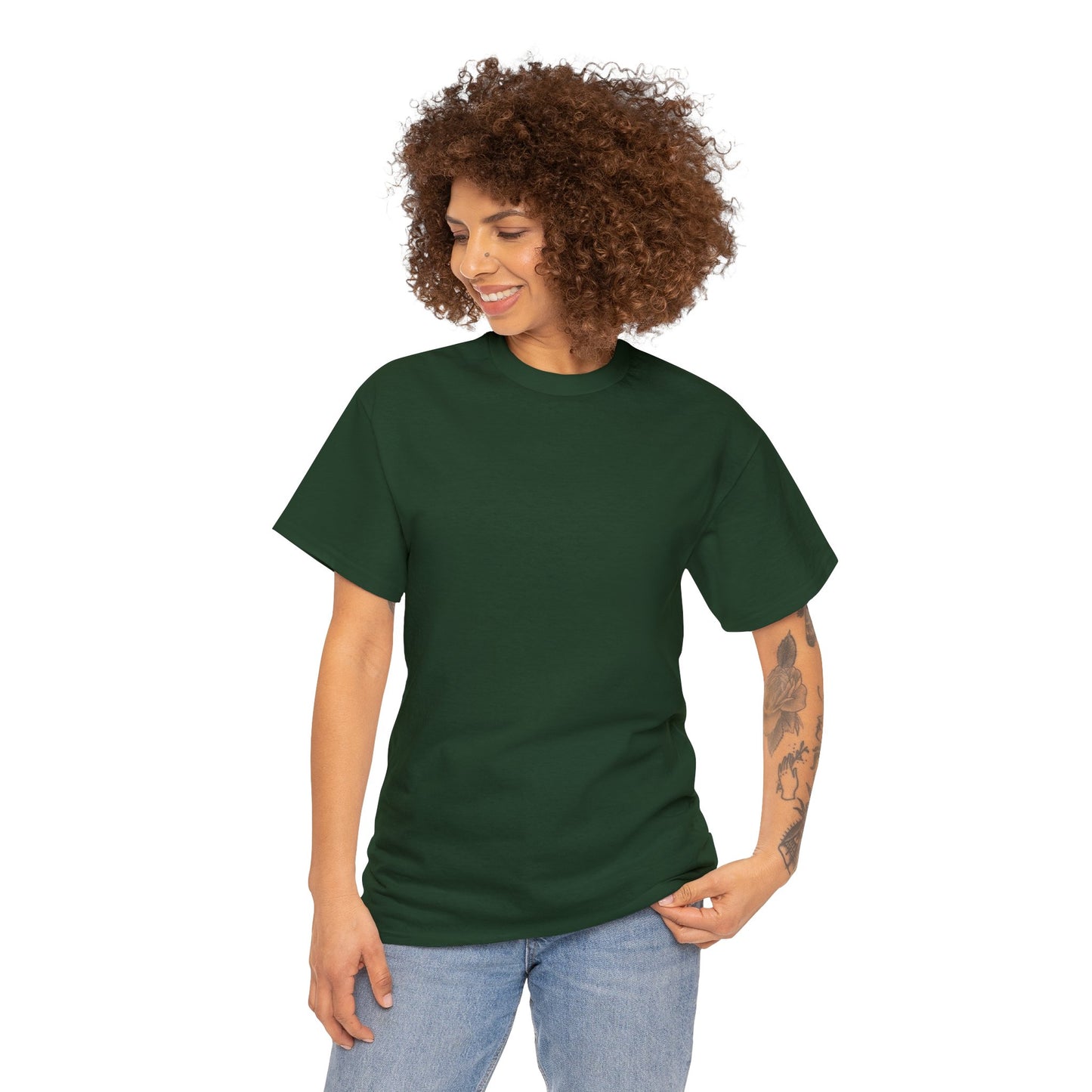 Dogarmpits Unisex Heavy Cotton Tee - Gold - Ear Down