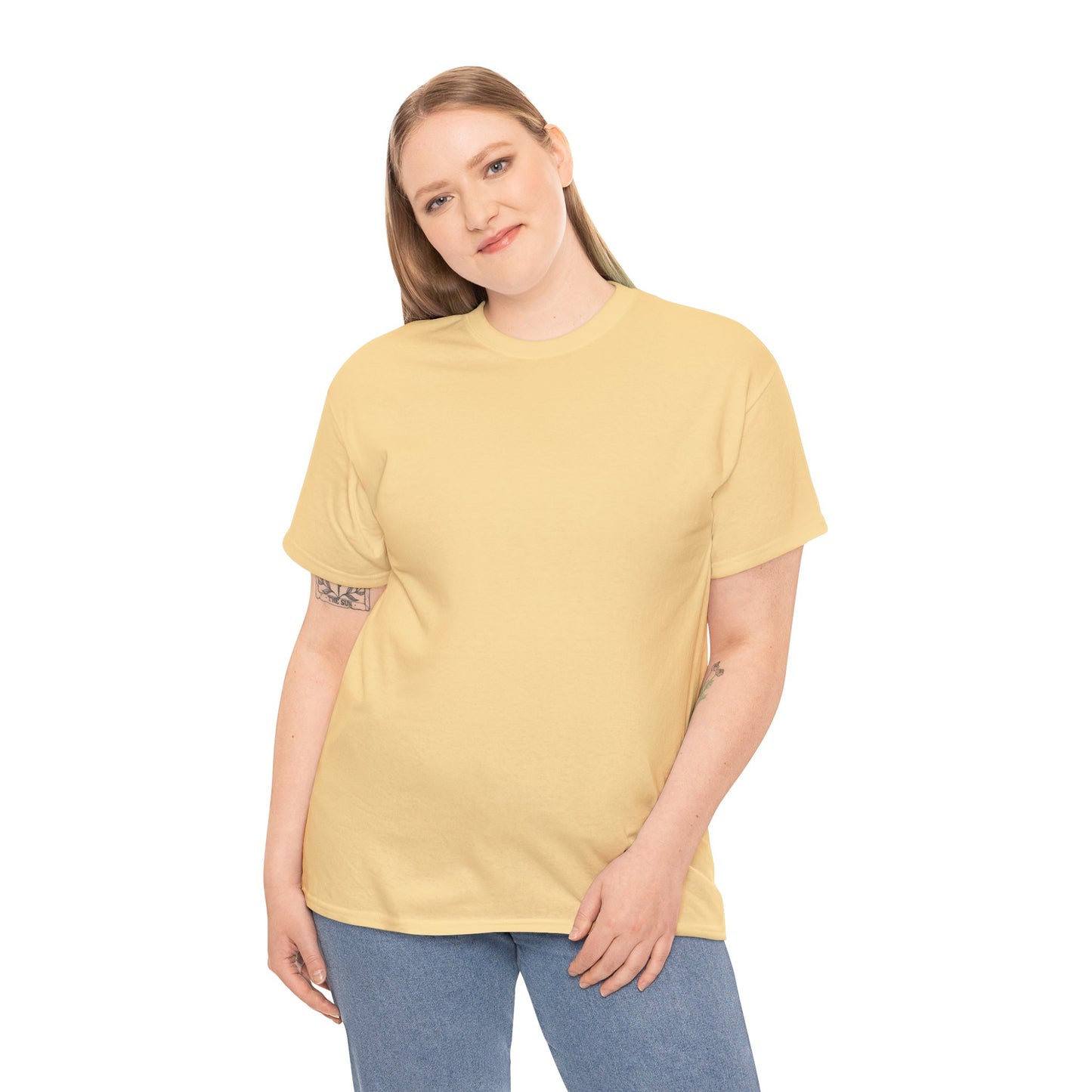 Dogarmpits - Unisex Heavy Cotton Tee - Gold Ears up