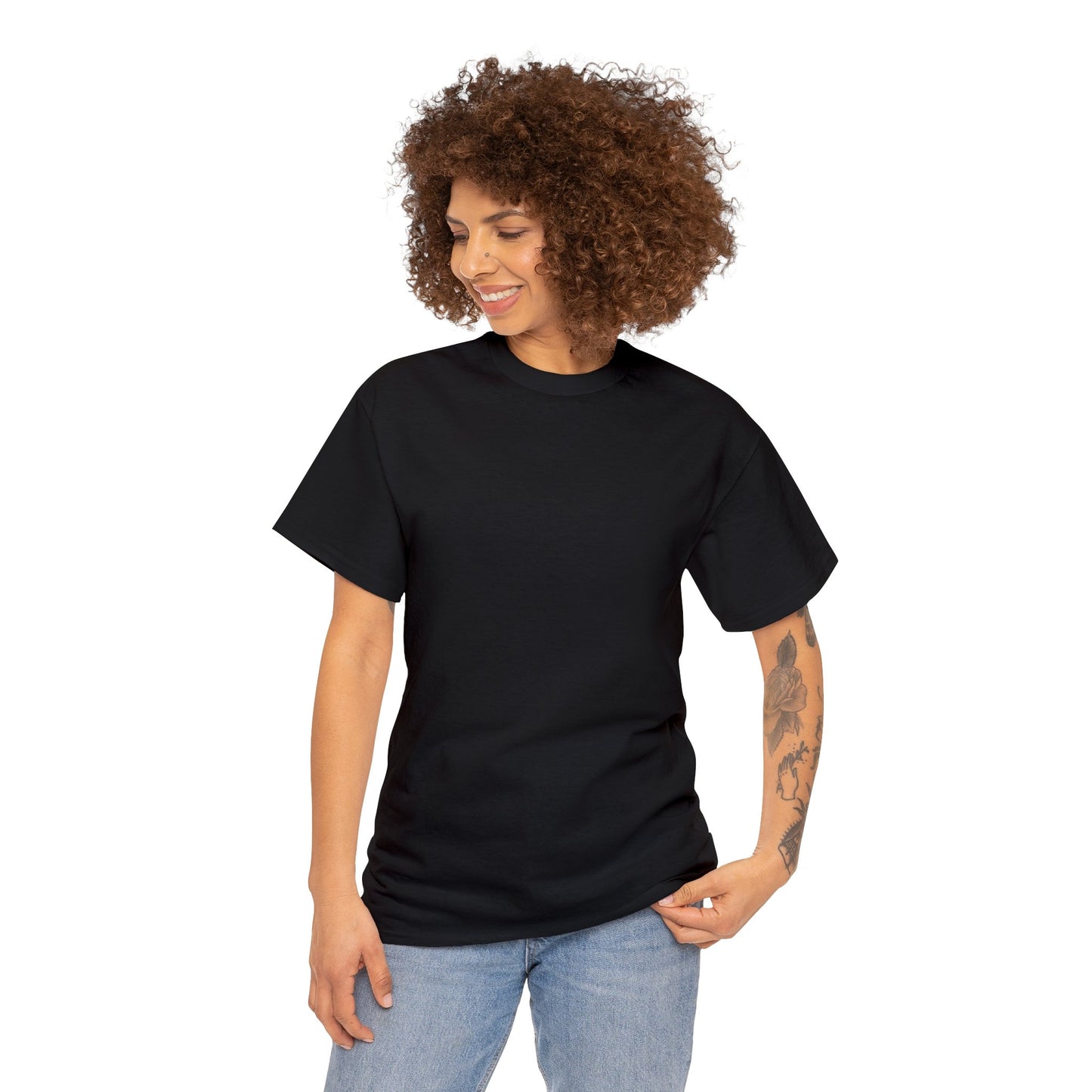 Dogarmpits Unisex Heavy Cotton Tee - Gold - Ear Down