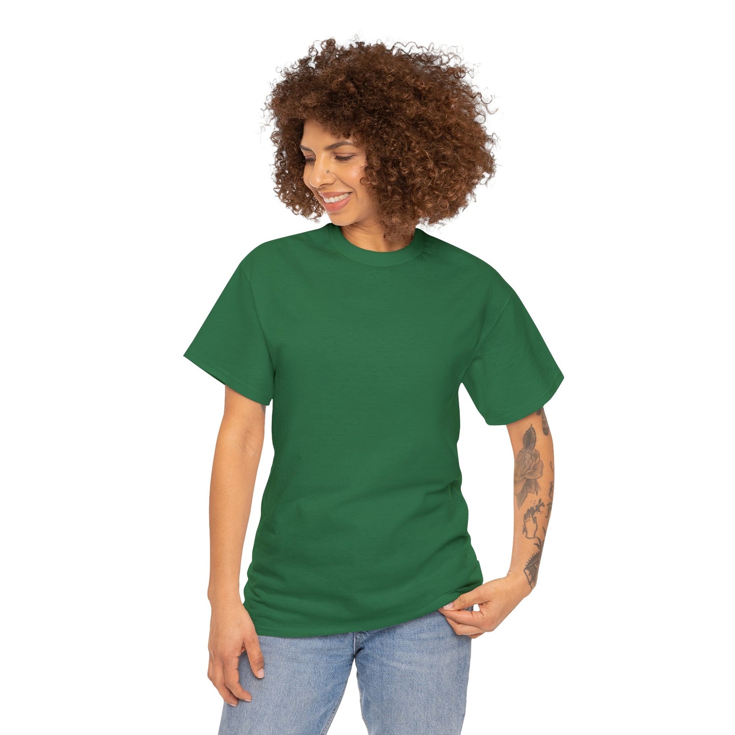 Dogarmpits Unisex Heavy Cotton Tee - Gold - Ear Down