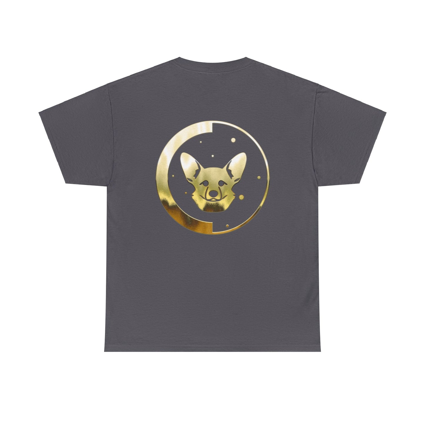 Dogarmpits - Unisex Heavy Cotton Tee - Gold Ears up