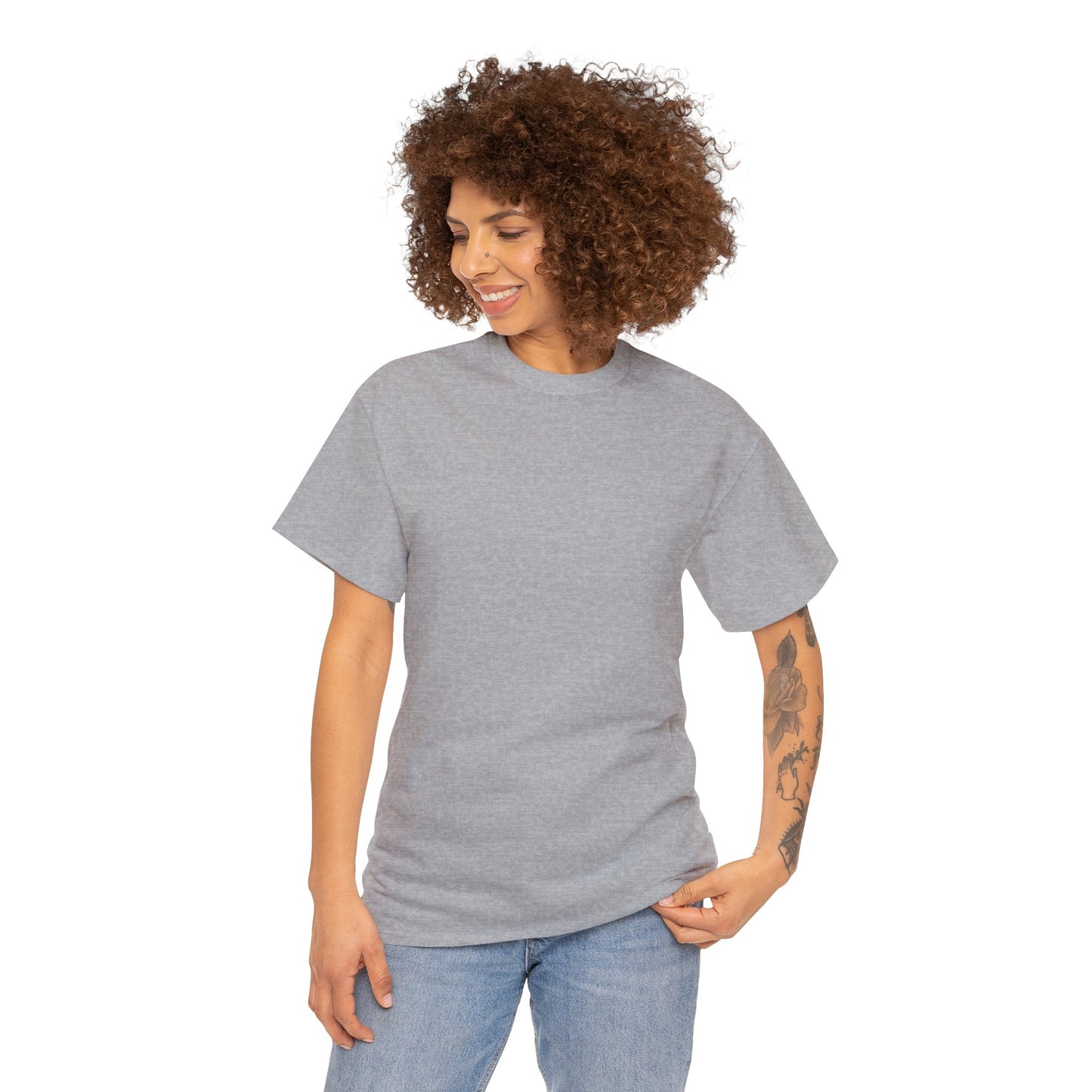 Dogarmpits Unisex Heavy Cotton Tee - Gold - Ear Down