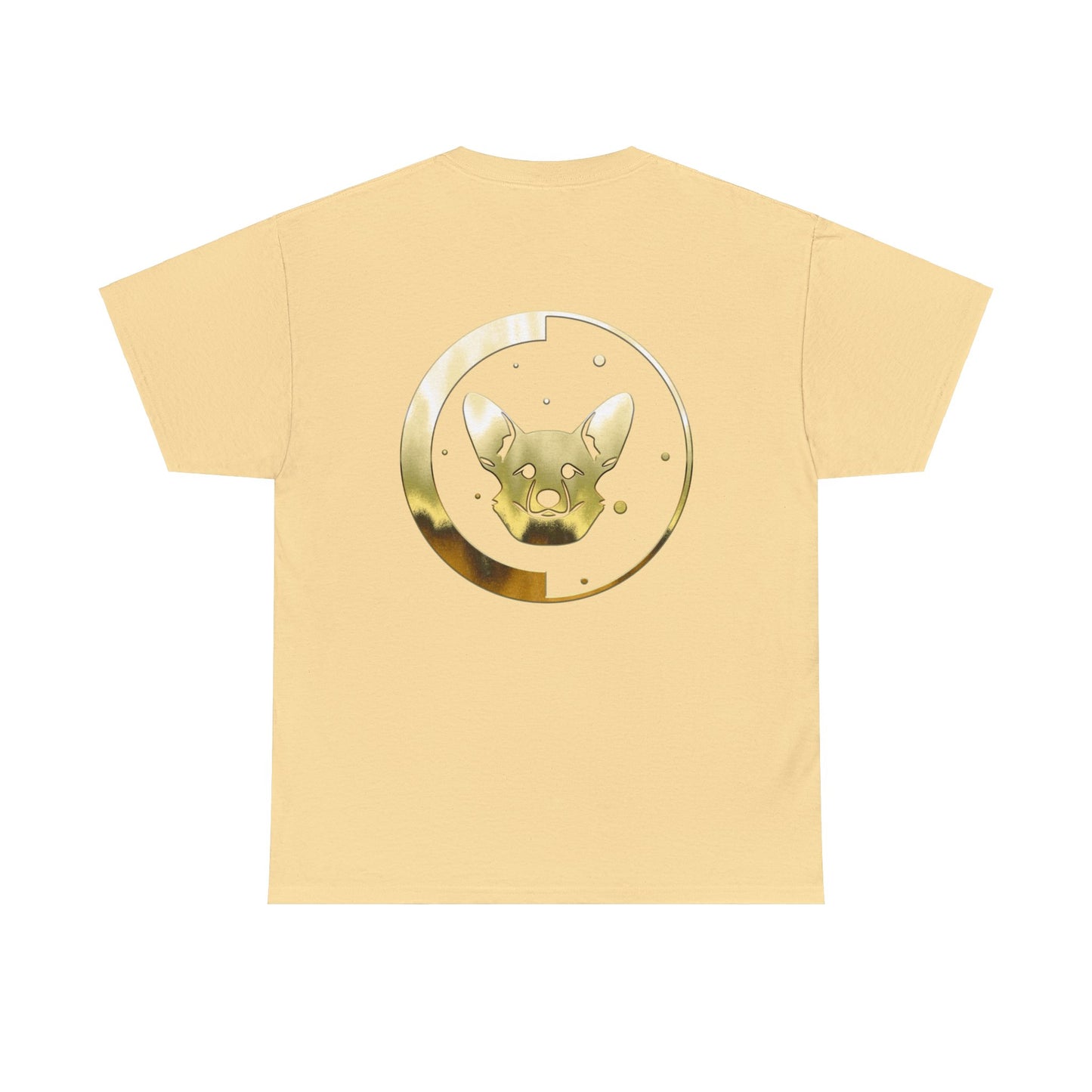 Dogarmpits - Unisex Heavy Cotton Tee - Gold Ears up