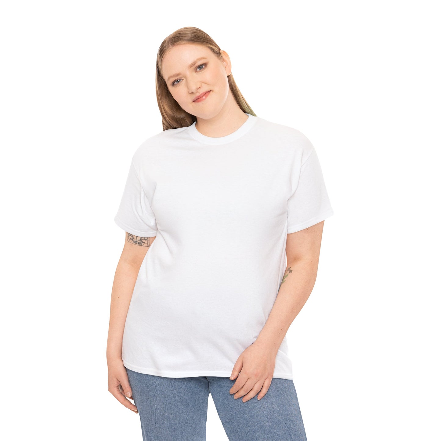 Dogarmpits Unisex Heavy Cotton Tee - Gold - Ear Down