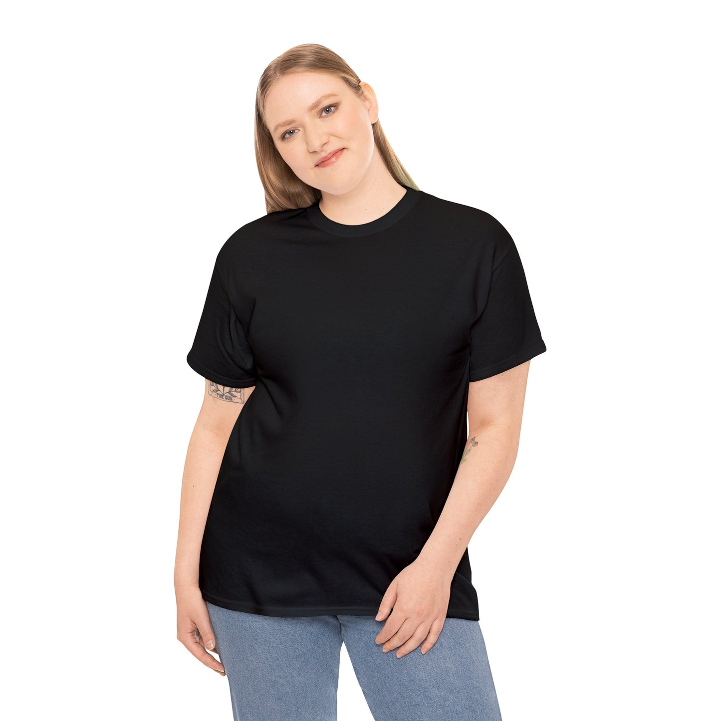 Dogarmpits Unisex Heavy Cotton Tee - Gold - Ear Down