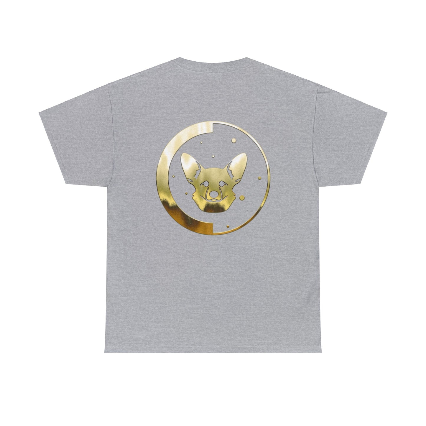 Dogarmpits - Unisex Heavy Cotton Tee - Gold Ears up