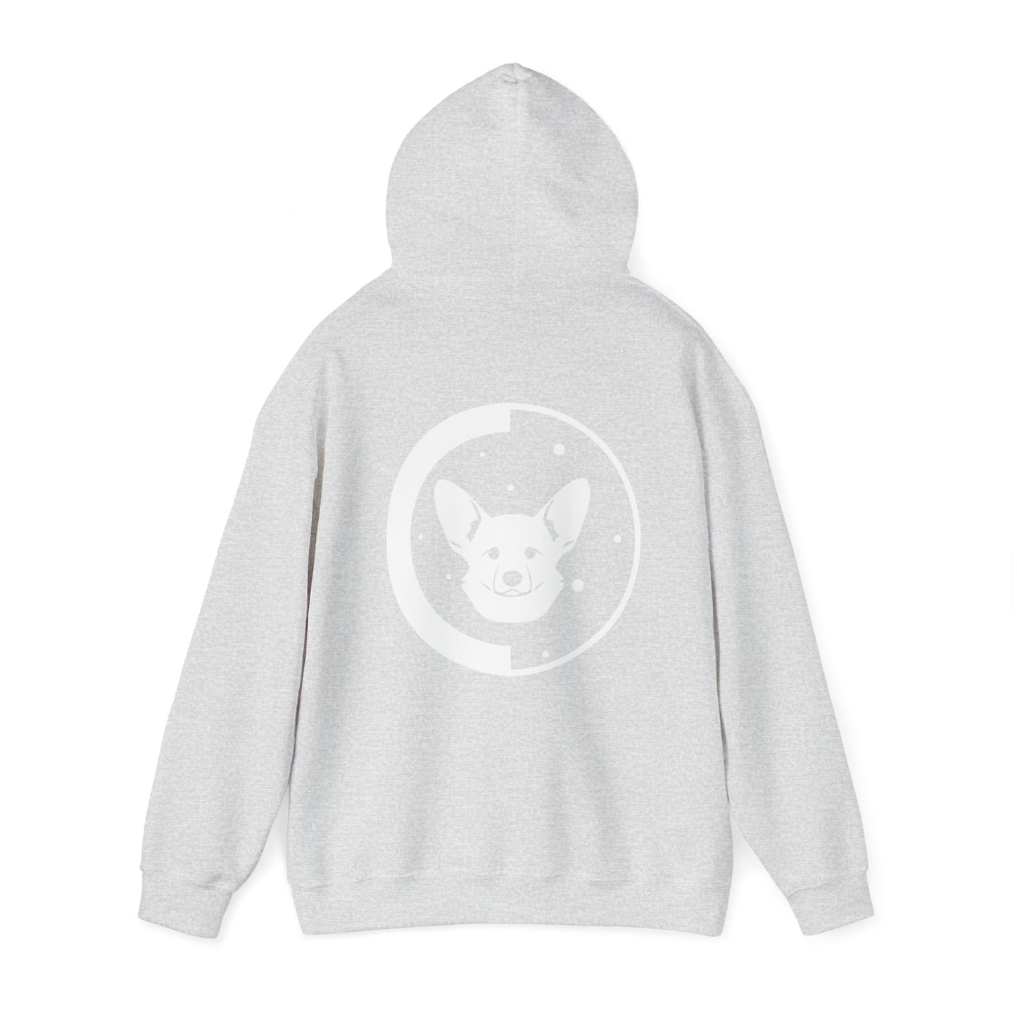 Dogarmpits Unisex Heavy Blend™ Hooded Sweatshirt - White - Ears-up