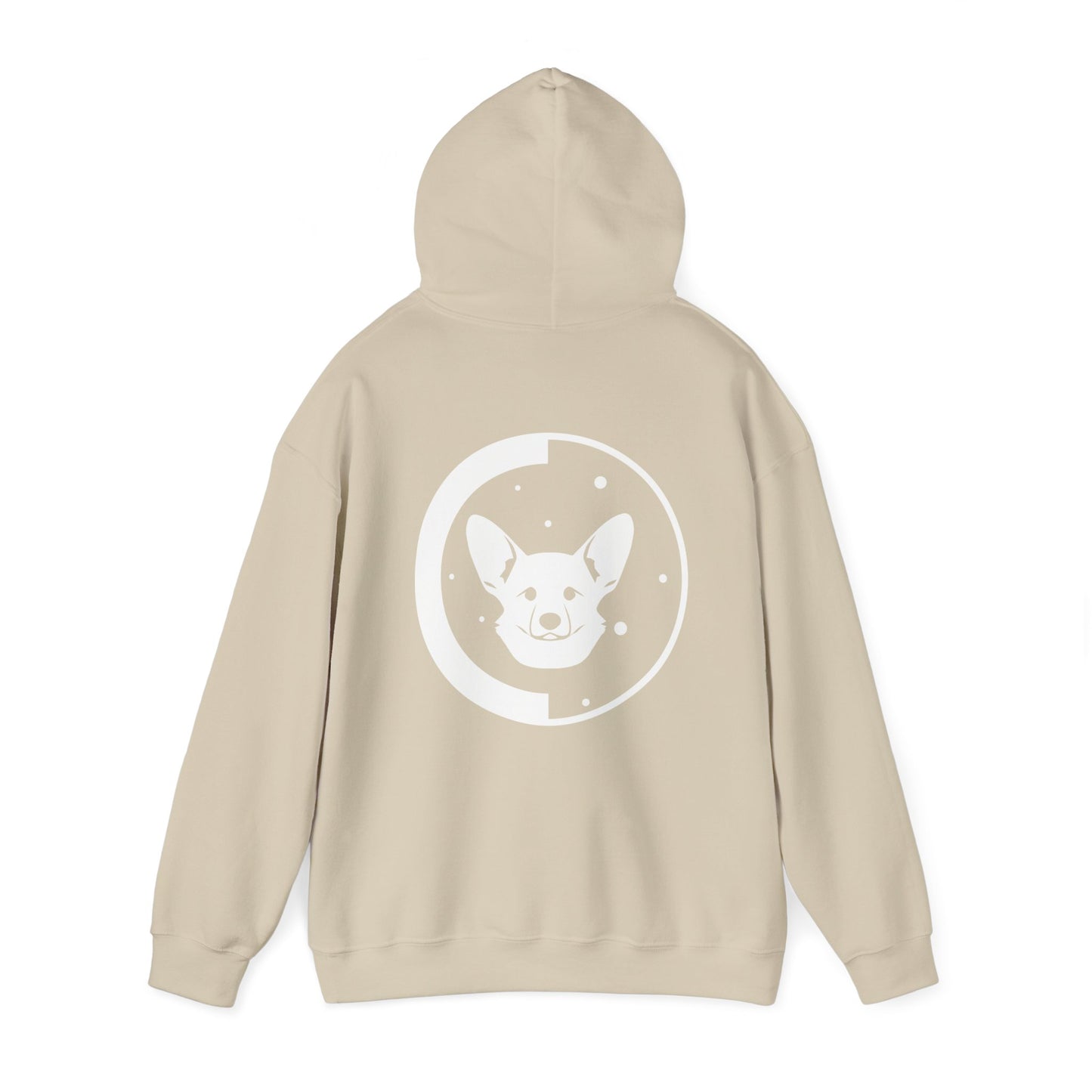 Dogarmpits Unisex Heavy Blend™ Hooded Sweatshirt - White - Ears-up