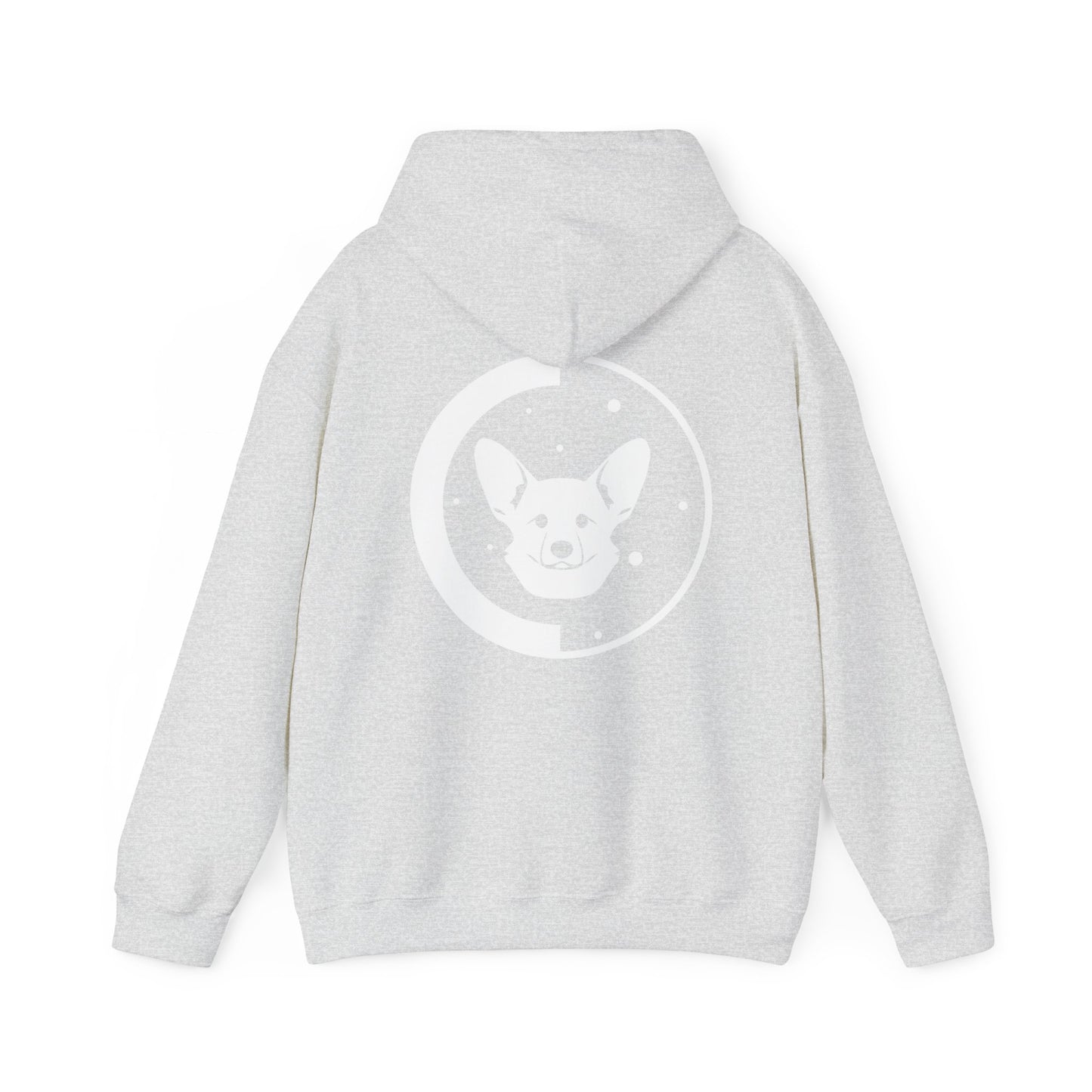 Dogarmpits Unisex Heavy Blend™ Hooded Sweatshirt - White - Ears-up